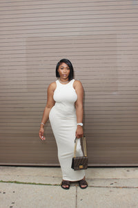 Hello Cream Dress